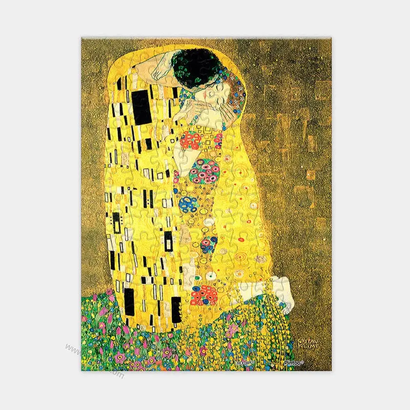 Piece Relax Klimt The Kiss 150Pc Plastic Jigsaw Puzzle 1