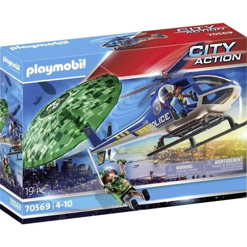 Playmobil 70569 Police Parachute Search 1