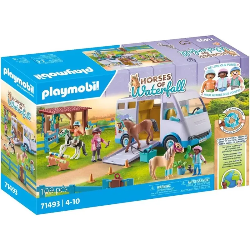 Playmobil 71493 Mobile Horse Riding School 1