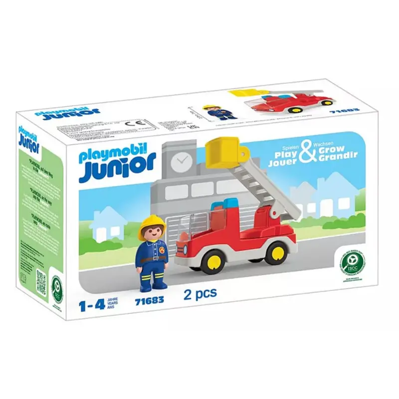 Playmobil 71683 Junior Ladder Unit Fire Truck 1