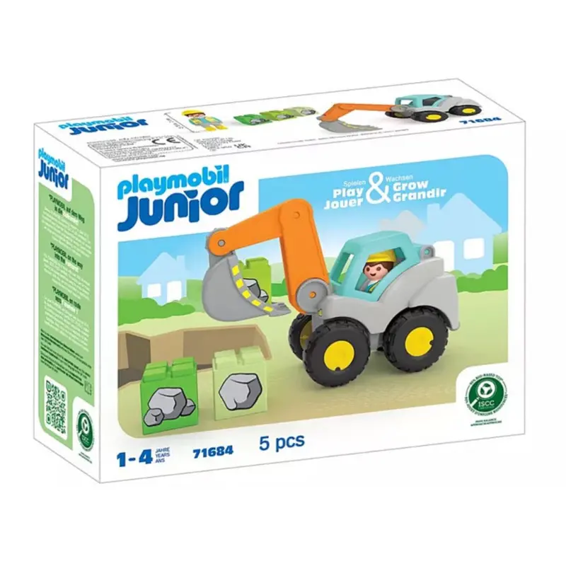 Playmobil 71684 Junior Shovel Excavator 1