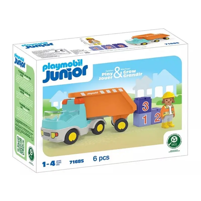 Playmobil 71685 Junior Dump Truck 1