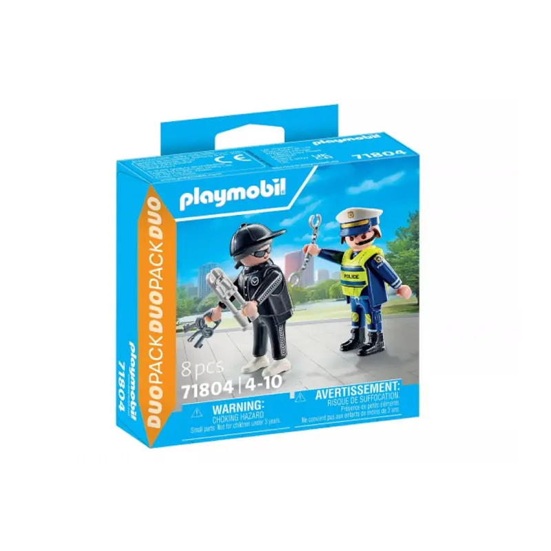 Playmobil 71804 Policeman And Burglar 1