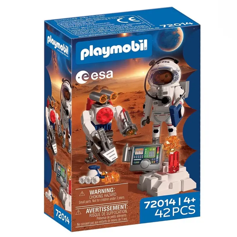 Playmobil 72014 Esa Astronaut With Robot 1