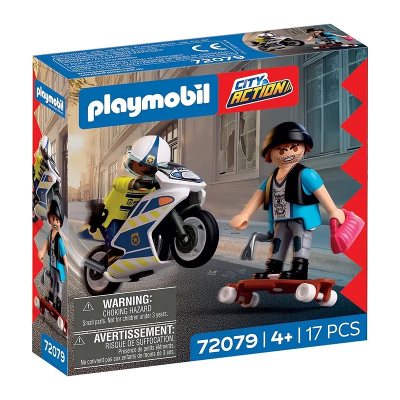 Playmobil 72079 Motorcycle Chase 1