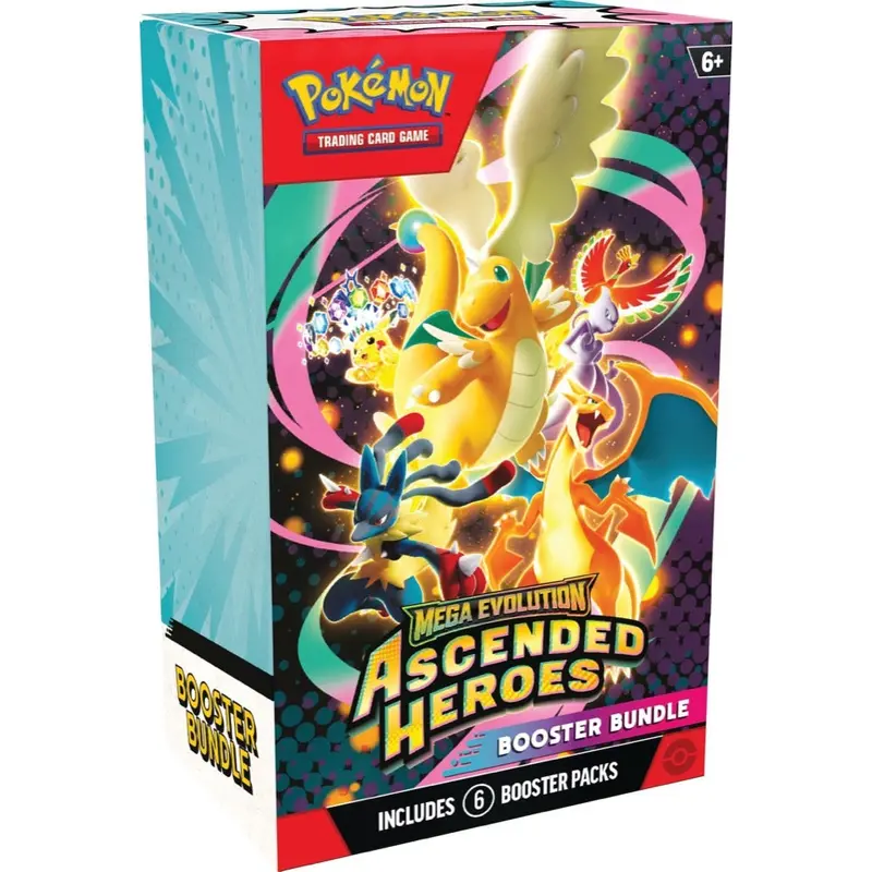 Pokémon Tcg Mega Evolution Ascended Heroes Booster Bundle 1