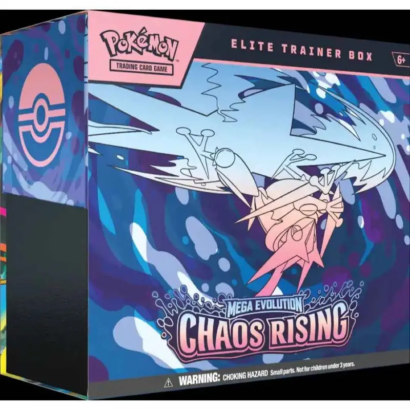 Pokemon Tcg Mega Evolutions 4 Chaos Rising Elite Trainer Box 1