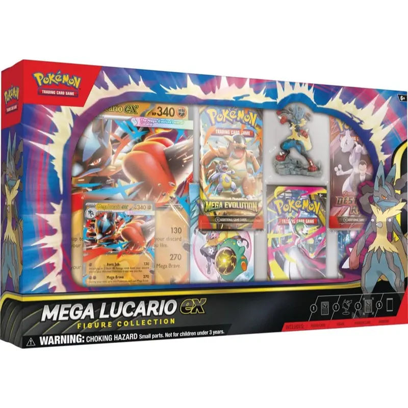 Pokémon Tcg Mega Lucario Ex Figure Collection 1