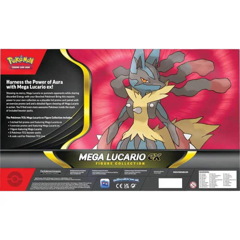 Pokémon Tcg Mega Lucario Ex Figure Collection 2