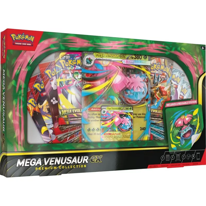 Pokémon Tcg Mega Venusaur Ex Premium Collection 1