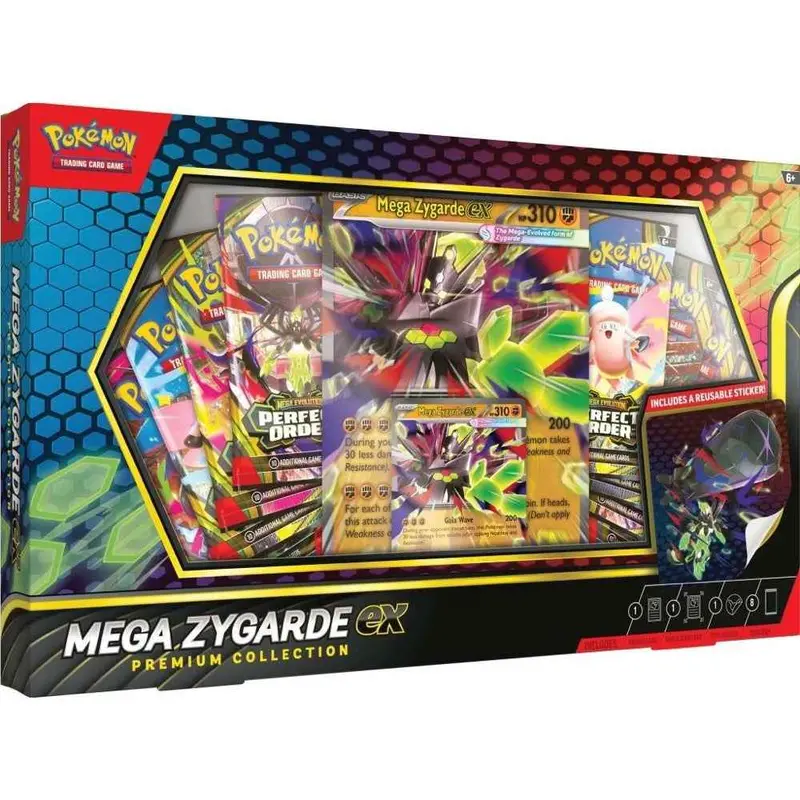 Pokemon Tcg Mega Zygarde Ex Premium Collection 1