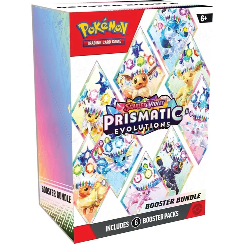 Pokemon Tcg Scarlet And Violet 8.5 Prismatic Evolutions Booster Bundle 1