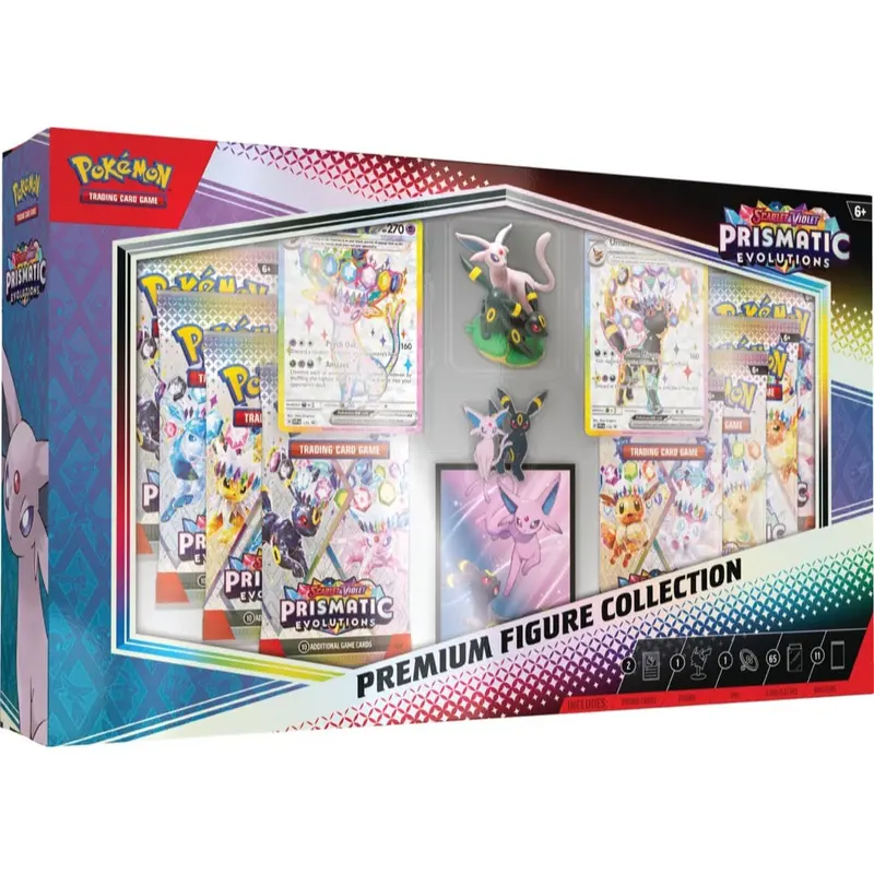 Pokemon Tcg Scarlet & Violet 8.5 Prismatic Evolutions Premium Figure Box 1