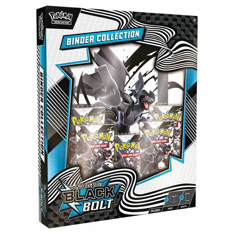 Pokémon Tcg Scarlet & Violet Black Bolt Binder Collection 1
