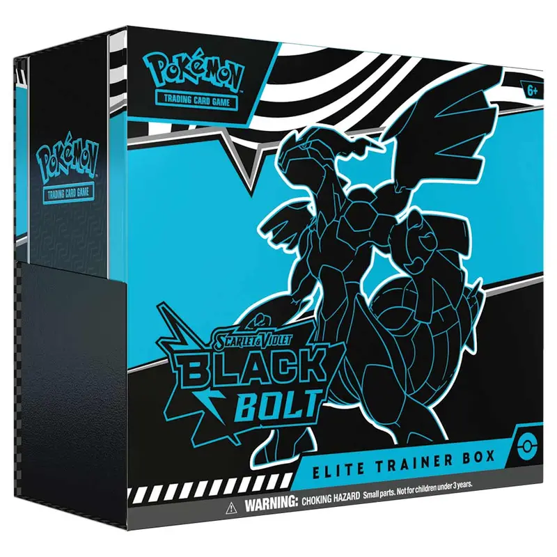 Pokémon Tcg Scarlet & Violet Black Bolt Elite Trainer Box 1