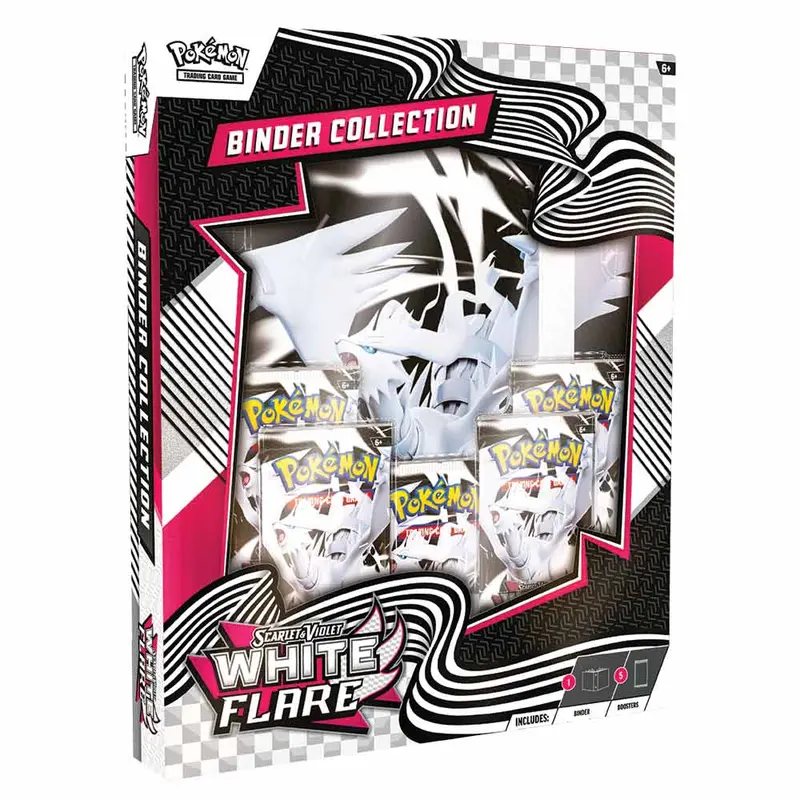 Pokémon Tcg Scarlet & Violet White Flare Binder Collection 1