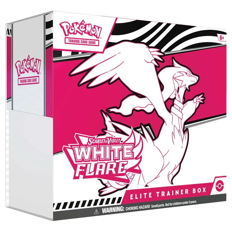 Pokémon Tcg Scarlet & Violet White Flare Elite Trainer Box 1