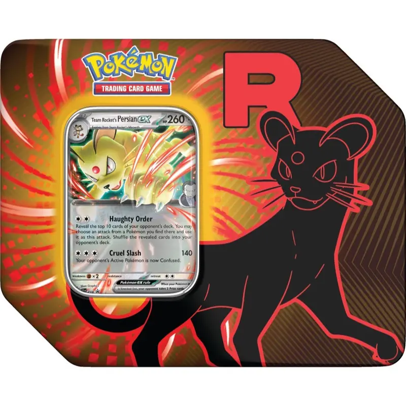 Pokemon Tcg Team Rocket Tin 1