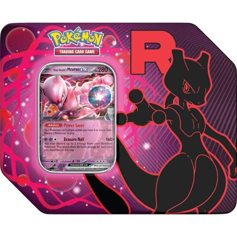 Pokemon Tcg Team Rocket Tin 2