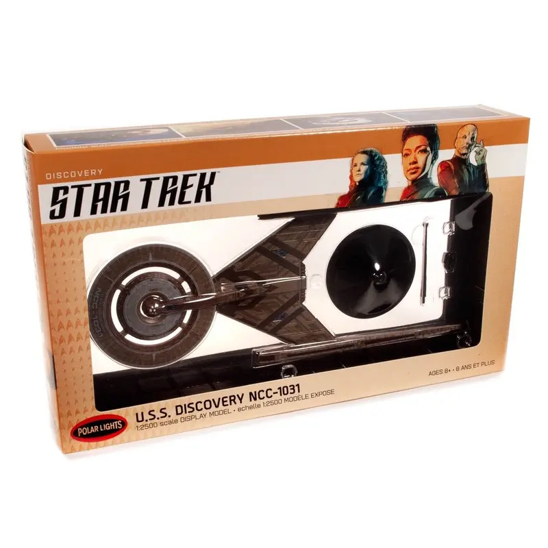 Polar Lights 1/2500 Star Trek Discovery U.S.S. Discovery Prebuilt Display Model 2T 1