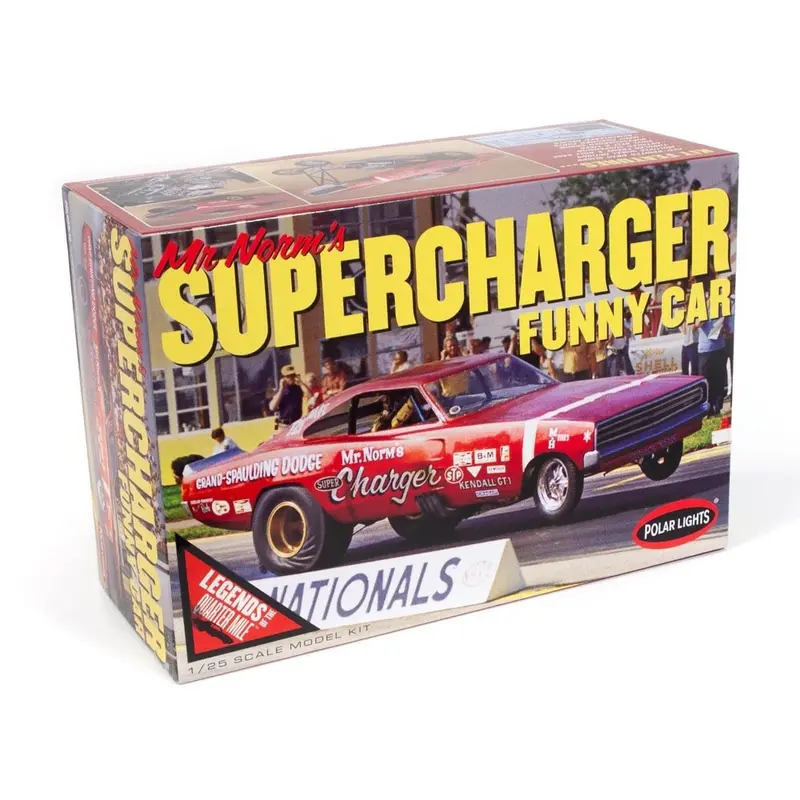 Polar Lights 989 1/25 1969 Dodge Charger Funny Car Mr. Norm 1