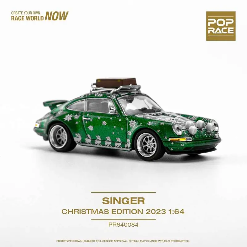 Pop Race 64-0084 1/64 Singer Christmas Edition 2023 1