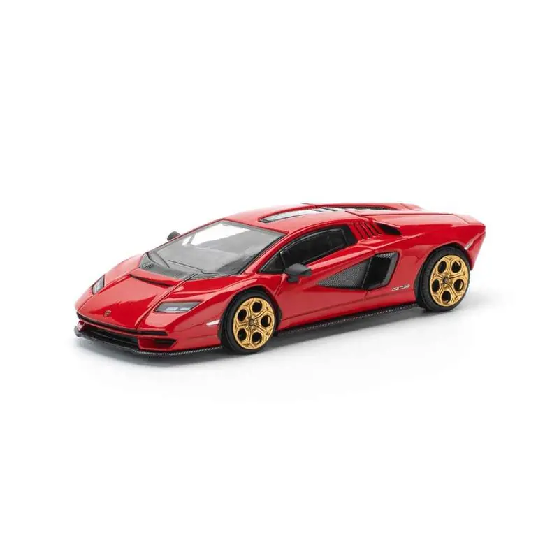 Pop Race 64-0259 1/64 Lamborghini Countach Lpi-800 Rosso 1