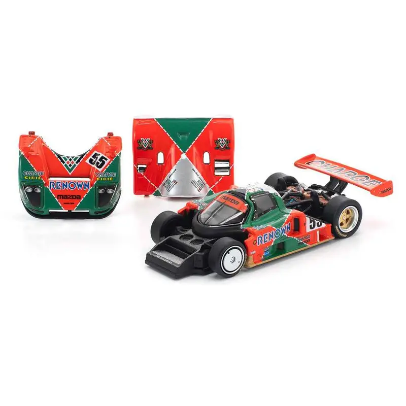 Pop Race 64-0301 1/64 Mazda 787B 1991 Le Mans 24H Winner 2