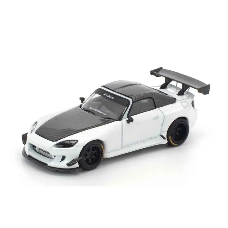 Pop Race 64-0389 1/64 Pandem S2000 Softtop White Tooling Variant 1