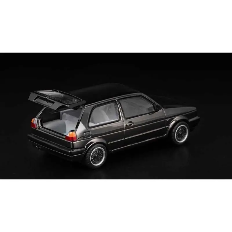 Pop Race Dc006 1/64 Golf Gti Mk2 Dark Chrome 2