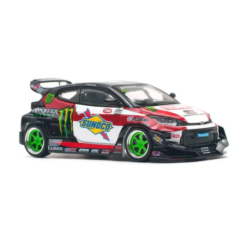 Pop Race Pr64-0106 1/64 Pandem Gr Yaris Daigo Saito 1