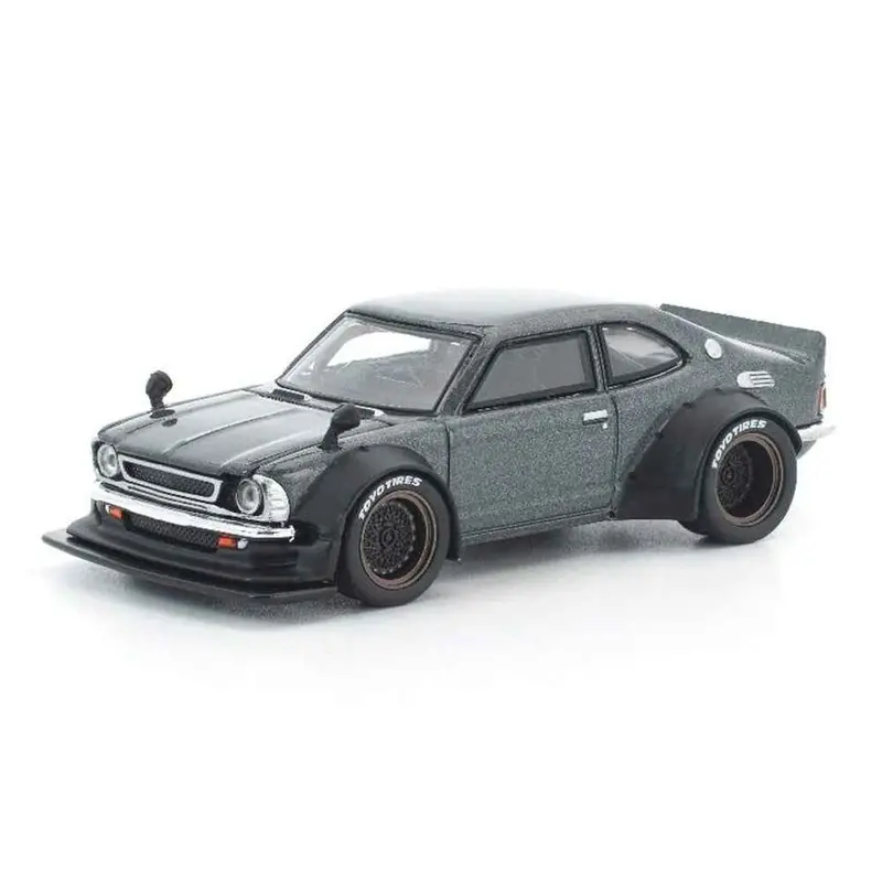 Pop Race Pr640305 1/64 Toyota Corolla Ke 25 Matte Grey 1