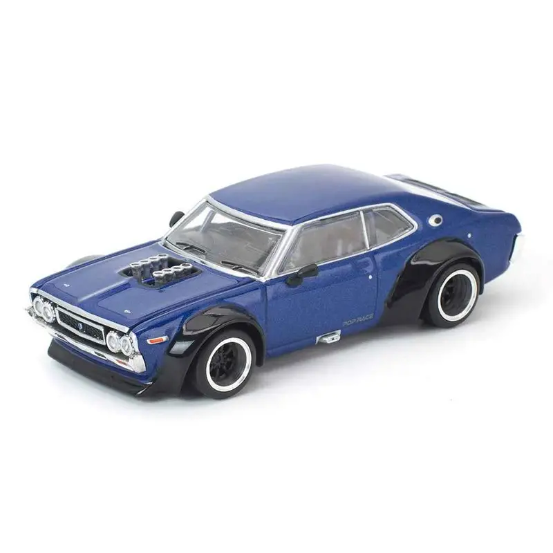 Pop Race Pr640320 1/64 Laurel C130 Blue 1