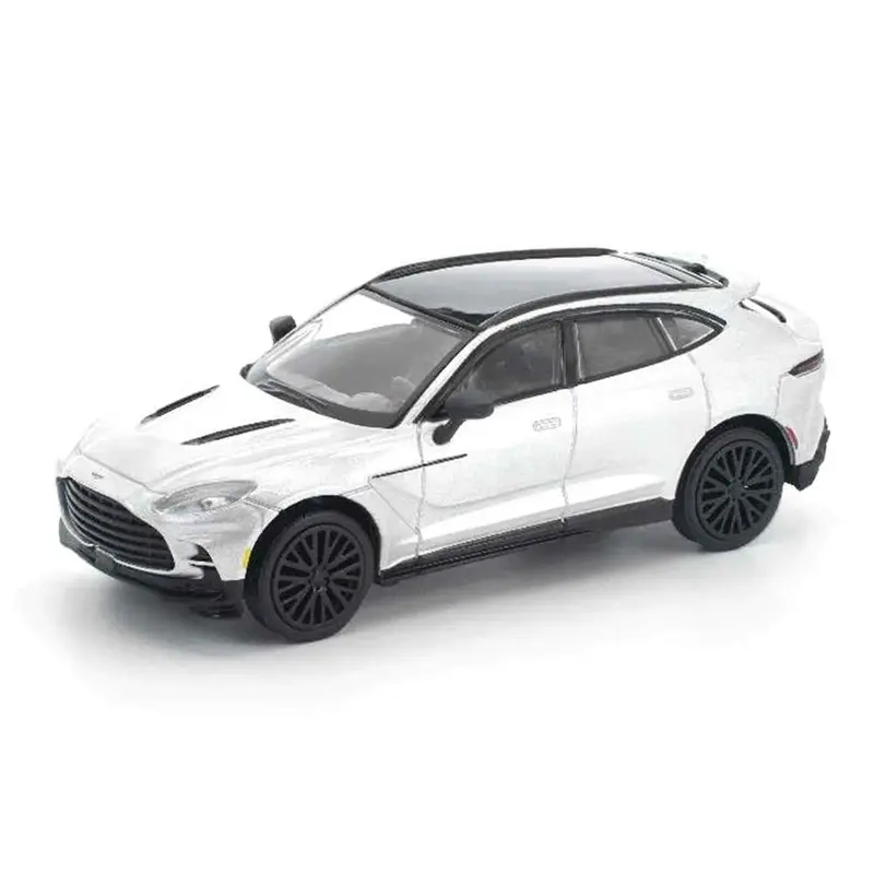 Pop Race Pr640367 1/64 Aston Martin Dbx 707 Silver 1