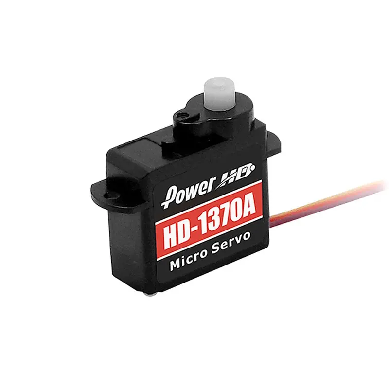 Power Hd 1370A Micro Coreless Motor Plastic Gear Servo 1