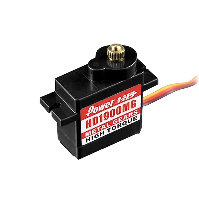 Power Hd 1900Mg Micro Dc Motor Copper Gear Servo 1