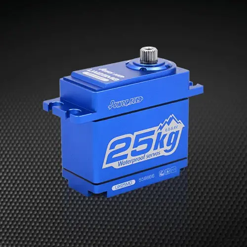 Power Hd Lw-25Mg Standard Dc Motor Copper & Aluminum Gear Servo 1