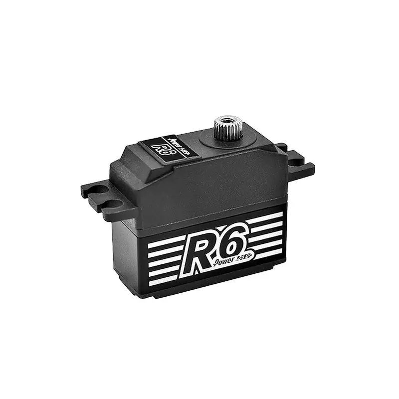 Power Hd R6 Standard Coreless Motor Copper & Aluminum Gear Servo 1