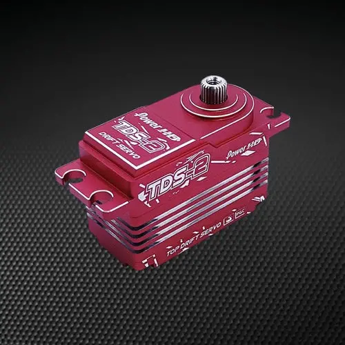 Power Hd Tds-2-R 1/10 Drift Servo Red 1
