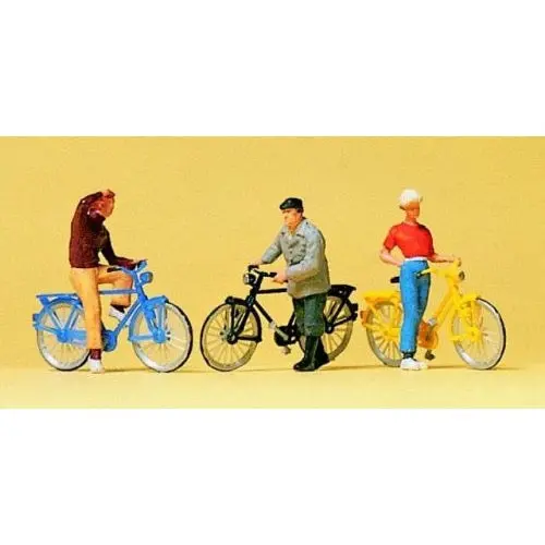 Preiser Ho 10515 Cyclists Waiting 1