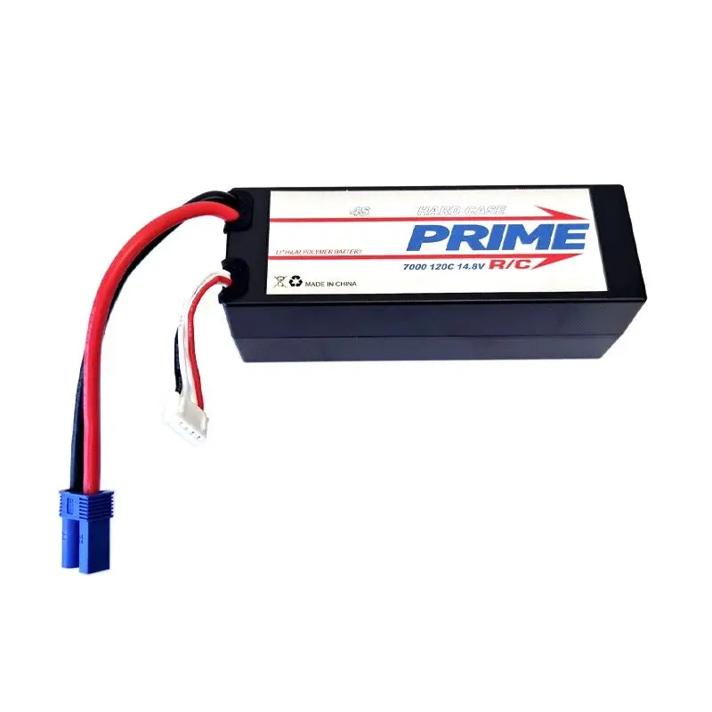 Prime Rc 7000Mah 4S 14.8V 120C Hard Case Lipo Battery With Ec5 Connector 1