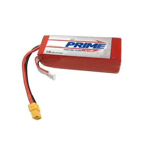 Prime Rc Pmqb22004s 2200Mah 4S 14.8V 120C Lipo Battery With Xt60 Connector 1