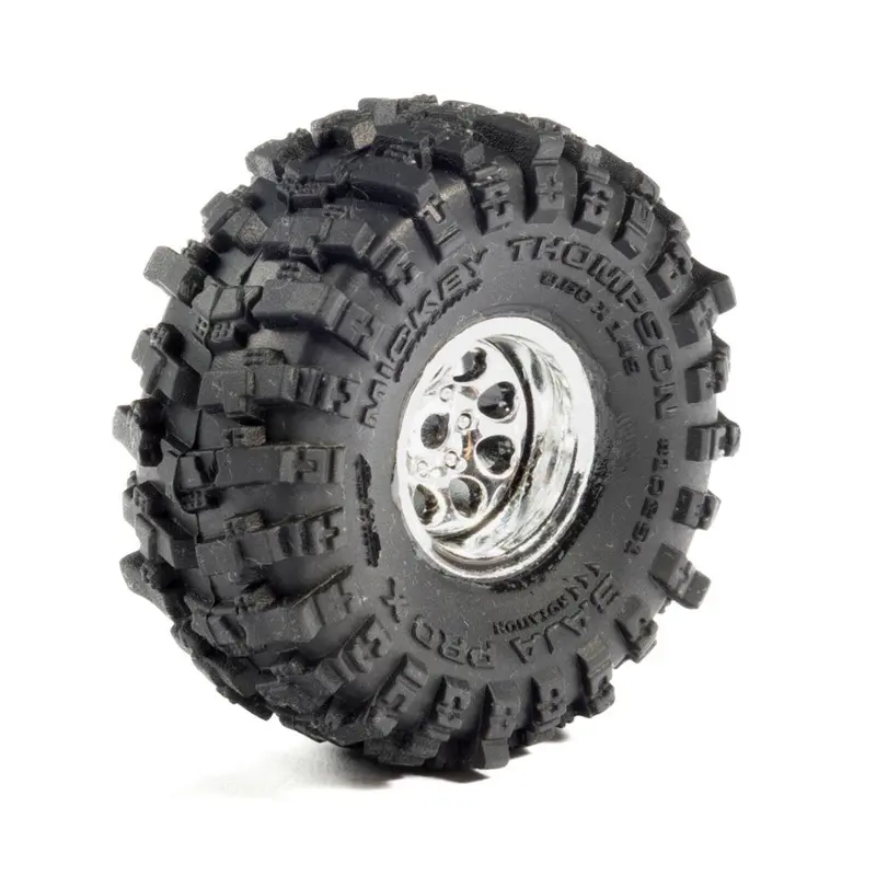 Proline 1025110 1/30 Baja Pro X Front/Rear Mounted Chrome Beast 4Pcs Axial Scx30 1
