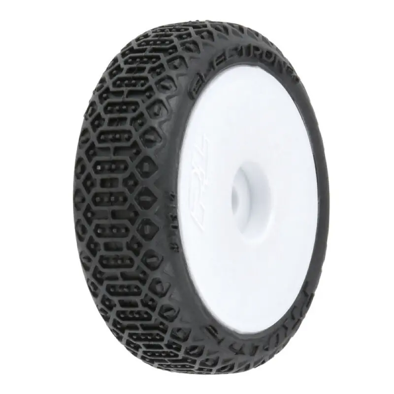 Proline 1031413 Electron 2.0 Mounted Tyre Set White Micro-B 1