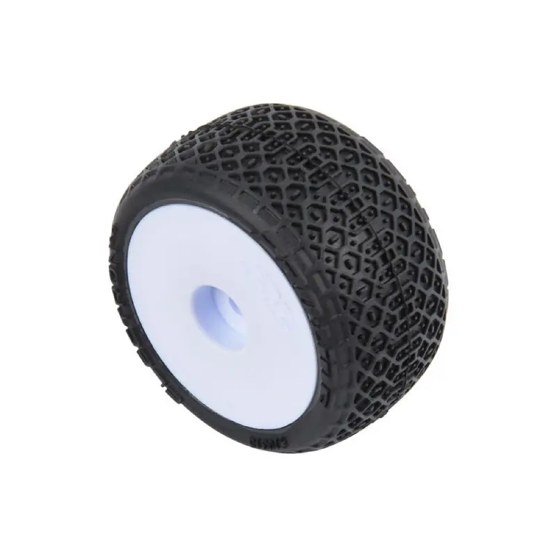 Proline 1031513 Electron 2.0 Mounted Tyre Set White Micro-T 1