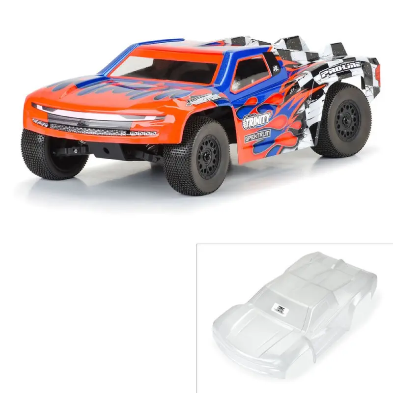 Proline 363717 Sector Pre-Cut Flo-Tek Clear Short Course Body 1