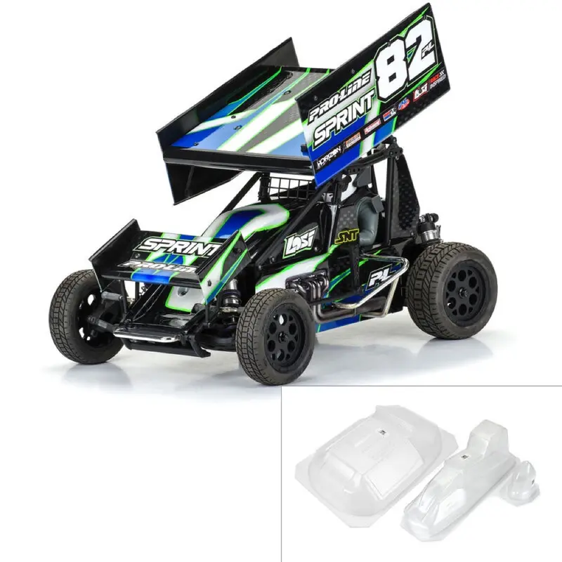 Proline Lightweight Sprint Car Body Panel Kit 22S Sprint Car Pro367400 1