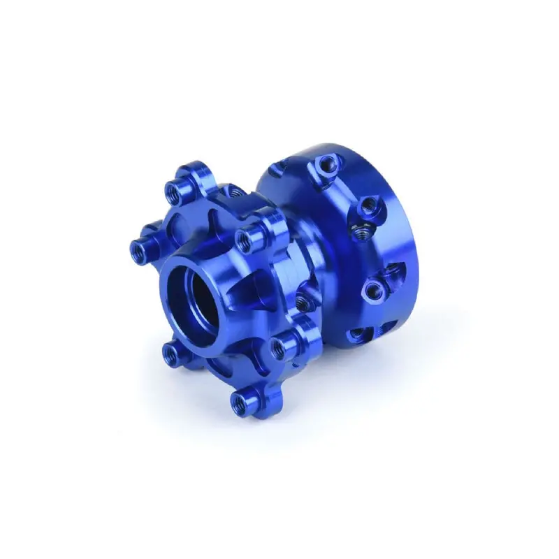 Proline Pro-Spec Aluminium Front Hub Blue Promoto-Mx 1