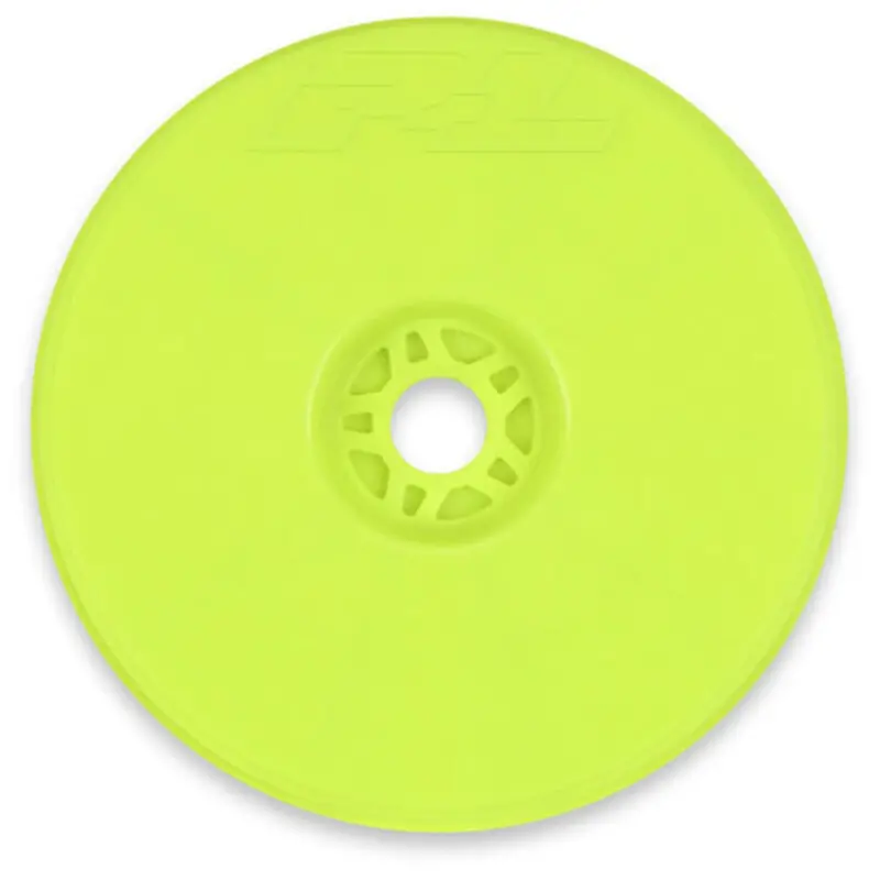 Proline Pro280002 1/8 Truck Velocity Vtr 4In Zero Offset Yellow Wheels 4Pcs 1