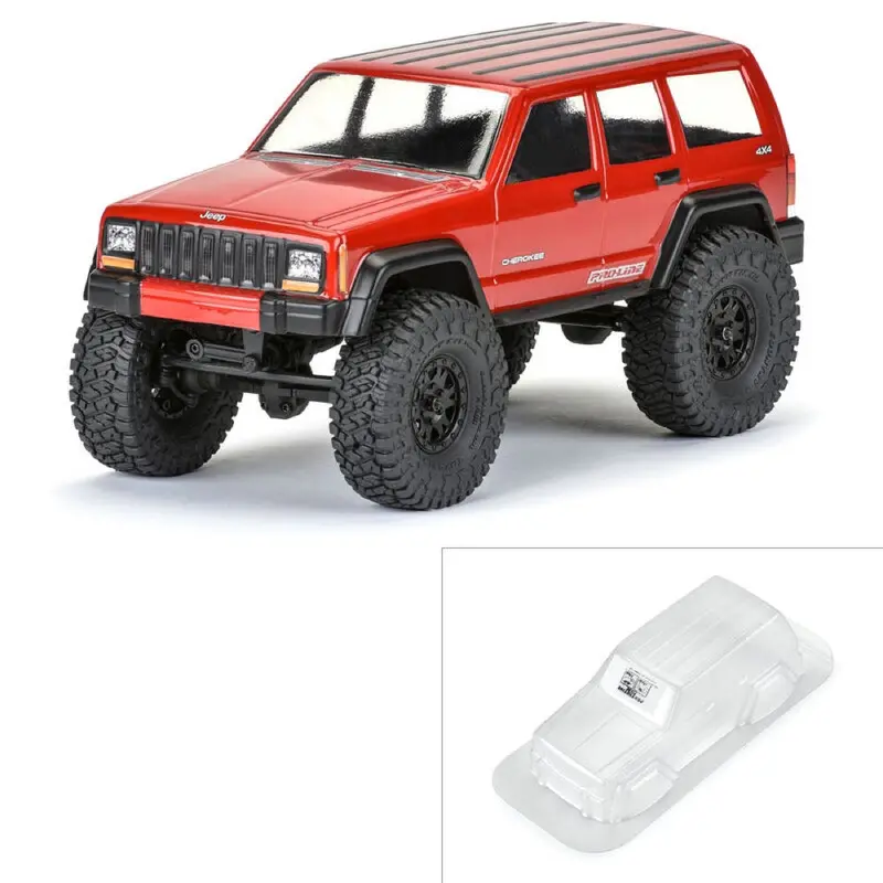 Proline Pro363100 2001 Jeep Cherokee Clear Body For Scx24 1